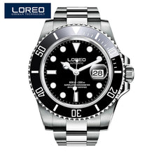 Load image into Gallery viewer, LOREO Luxury Brand Diving Men Military Sport Watches