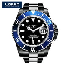Load image into Gallery viewer, LOREO Luxury Brand Diving Men Military Sport Watches