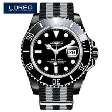 Load image into Gallery viewer, LOREO Luxury Brand Diving Men Military Sport Watches