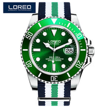 Load image into Gallery viewer, LOREO Luxury Brand Diving Men Military Sport Watches